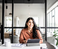 Businesswoman in Office