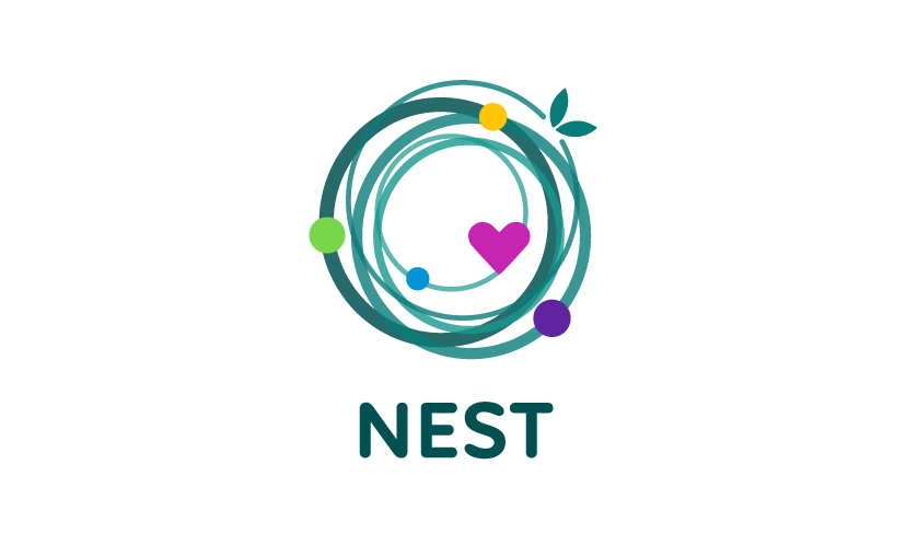 The logo for UKG Nest