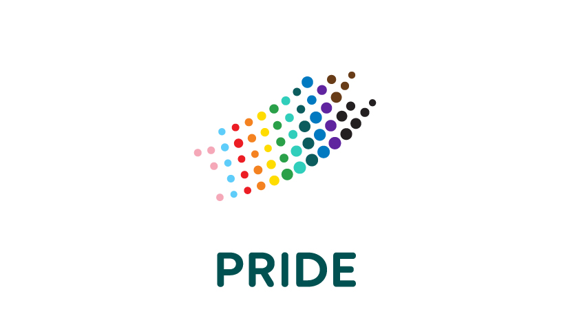 The logo for UKG Pride