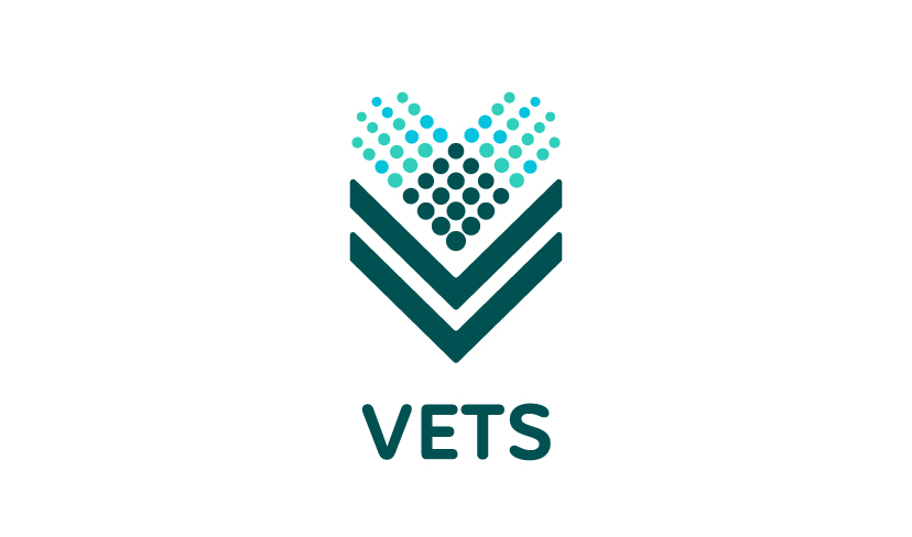 The logo for UKG Vets