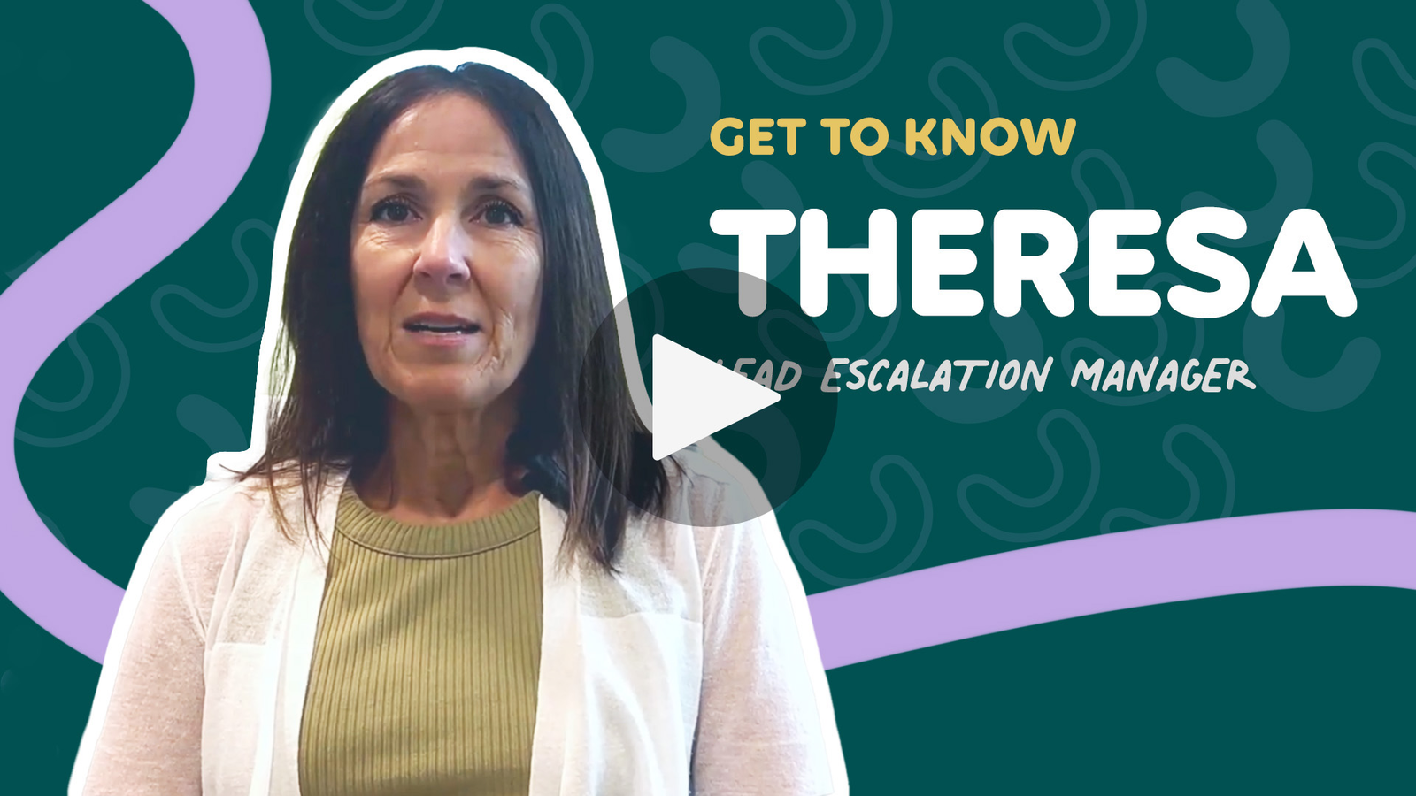 Theresa, Lead Escalation Manager, introduces herself and her role at UKG.