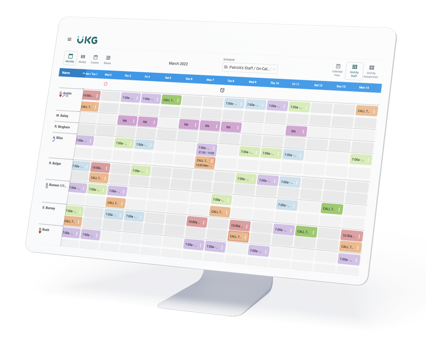 UKG EZCall — Automated Staffing and Scheduling